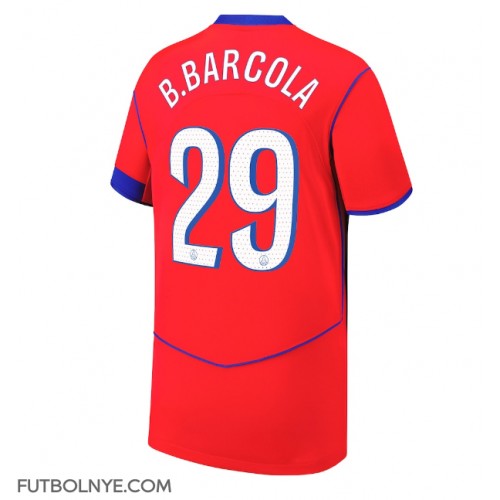 Camiseta Paris Saint-Germain Bradley Barcola #29 Tercera Equipación 2025-26 manga corta